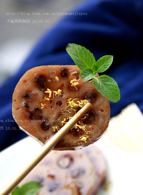 桂花八宝藕的做法