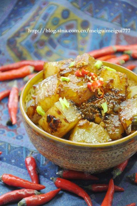 家乡炒凉粉的做法