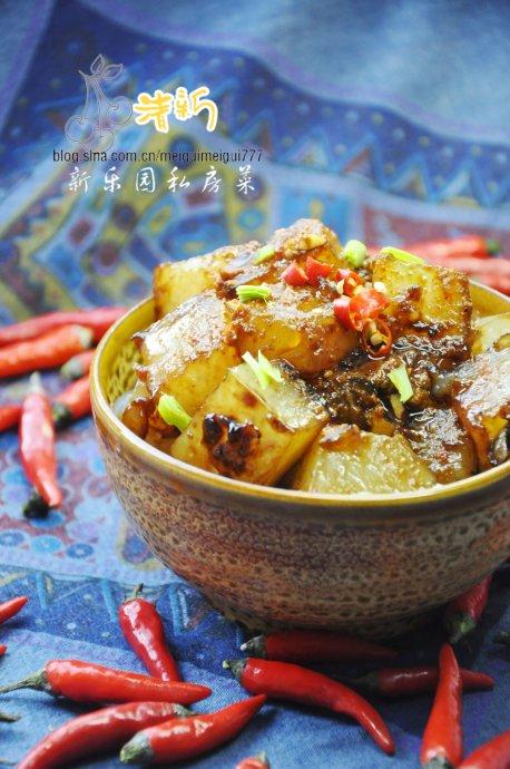 家乡炒凉粉的做法