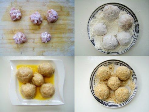 香酥里脊咸蛋黄的做法