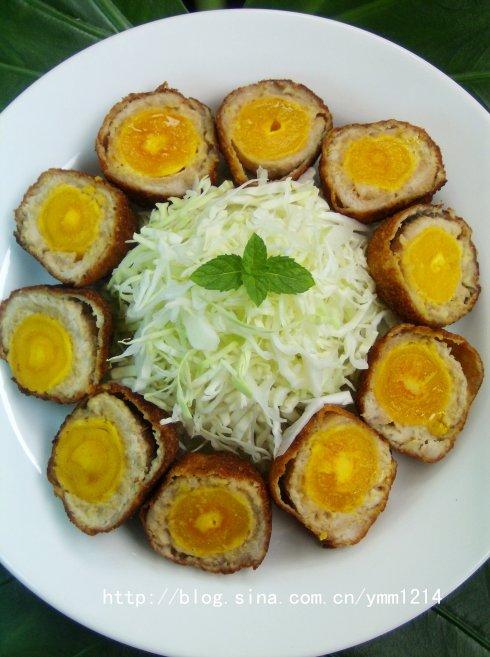 香酥里脊咸蛋黄的做法