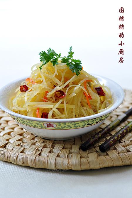 呛拌土豆丝的做法