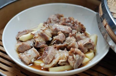 淮山蒸排骨的做法