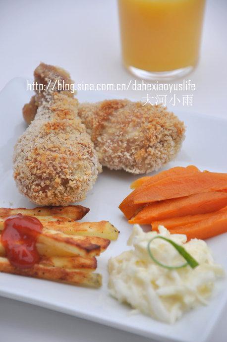 肯德基kfc套餐的做法