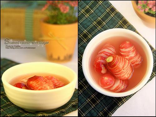 糖浸小萝卜的做法