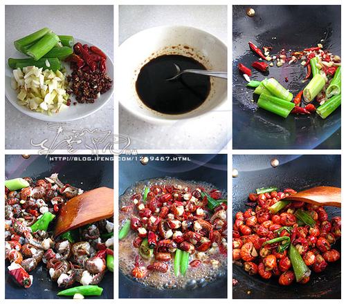 香辣龙虾的做法