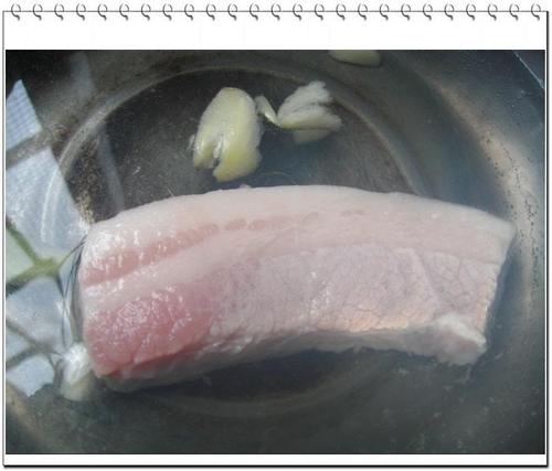 蒜泥白肉的做法