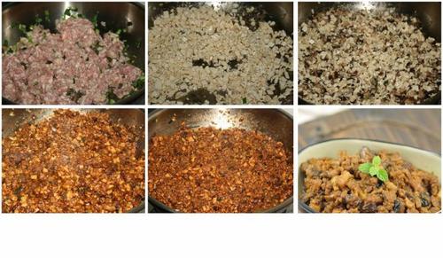 香菇肉酱的做法