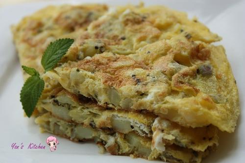 西班牙土豆蛋饼的做法