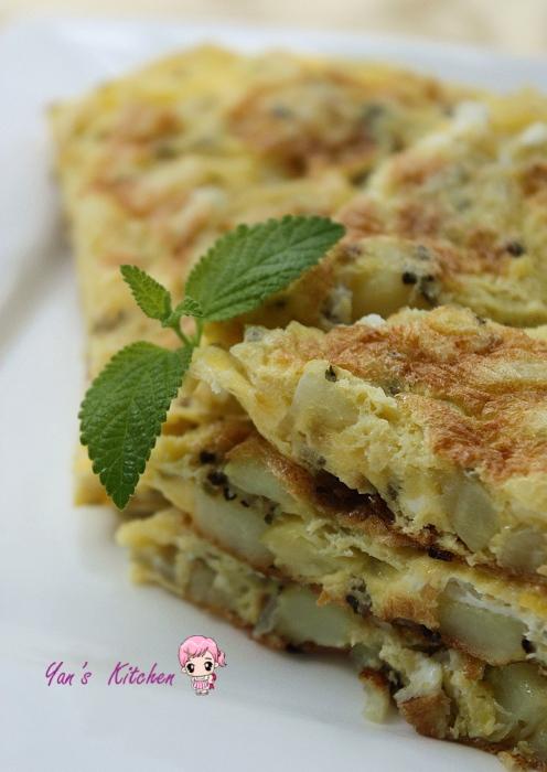 西班牙土豆蛋饼的做法