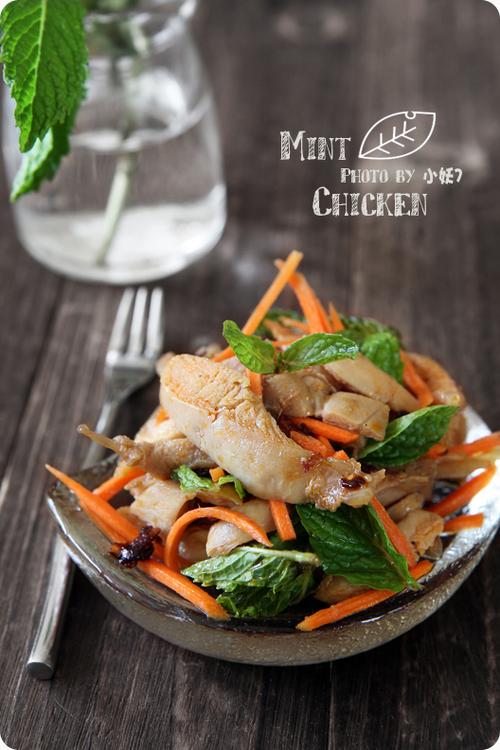 豉油薄荷鸡的做法