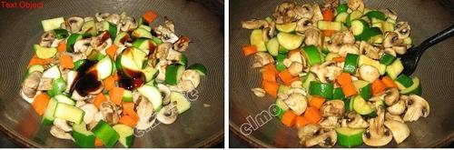 意大利瓜炒蘑菇的做法