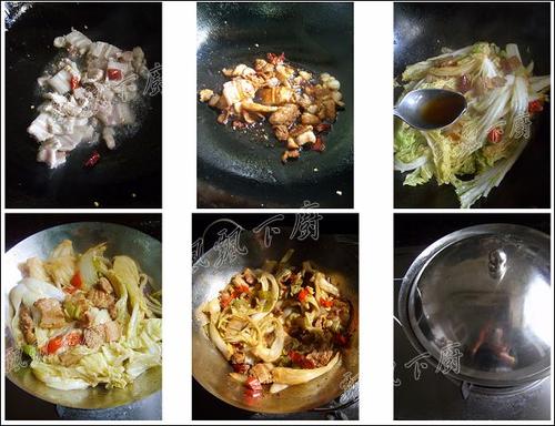 干锅白菜的做法