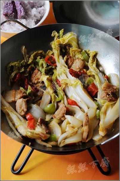 干锅白菜的做法