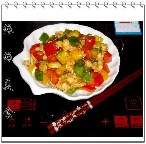 菜椒鸡丁的做法