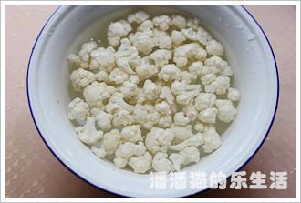 海米番茄菜花的做法