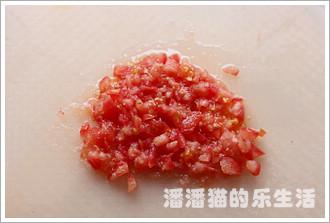 海米番茄菜花的做法