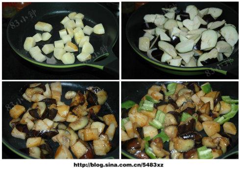 省油版东北地三鲜的做法