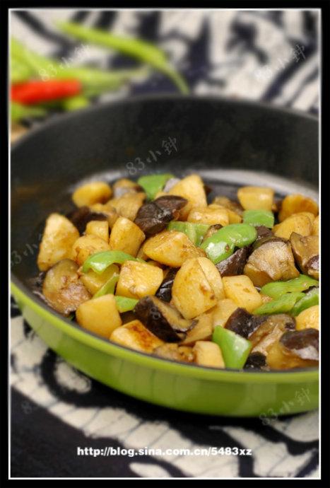 省油版东北地三鲜的做法