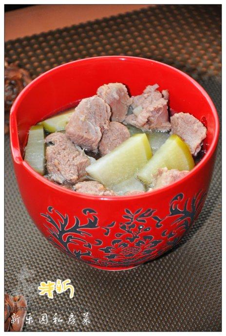 青萝卜炖羊肉的做法