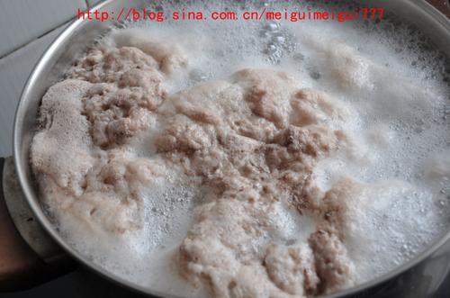 青萝卜炖羊肉的做法