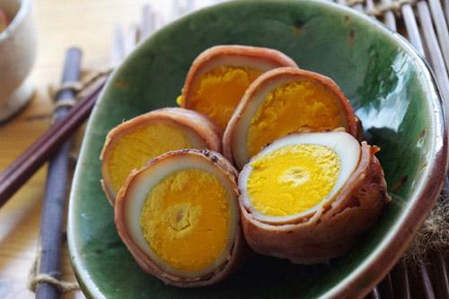 培根卷鸡蛋的做法