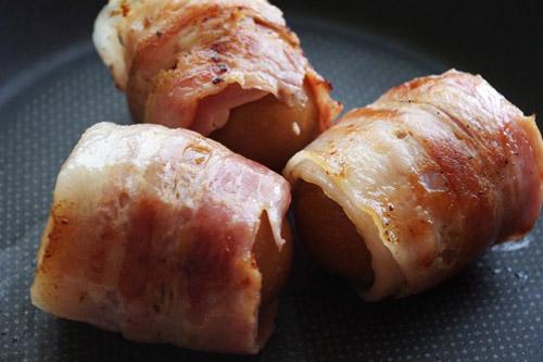 培根卷鸡蛋的做法
