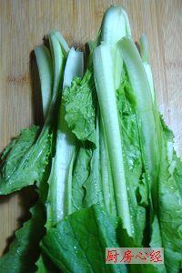 香菇肉末小白菜的做法