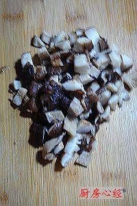 香菇肉末小白菜的做法