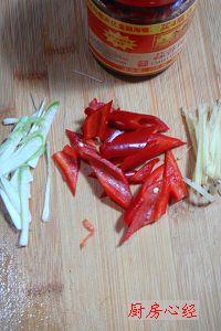 香菇肉末小白菜的做法