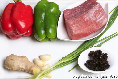 超嫩的豉椒牛柳的做法