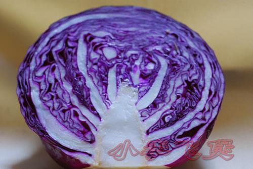 红椰菜干逼粉丝虾米的做法