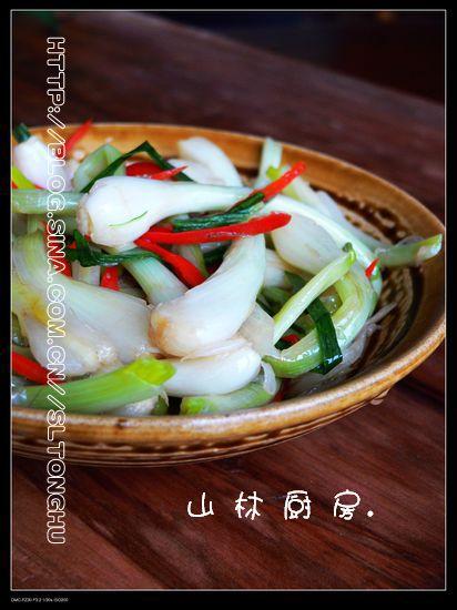 素炒藠头的做法