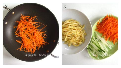 清新白菜卷的做法
