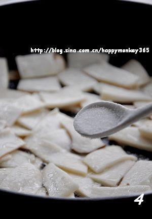 黑椒油煎杏鲍菇的做法