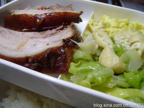 焖蹄便当的做法