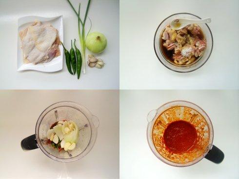 韩式辣鸡块的做法