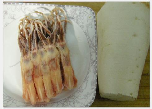 萝卜鸭舌汤的做法