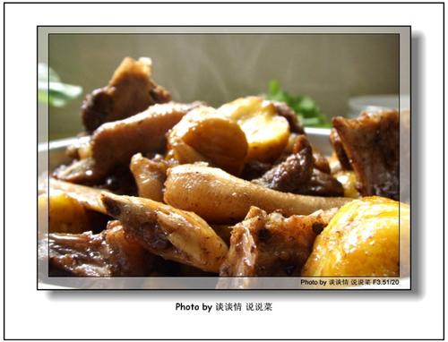 板栗烧鸭块的做法