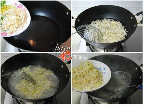 三椒酸汤浸肥牛卷的做法