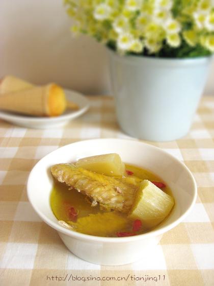 甘蔗鸡汤的做法