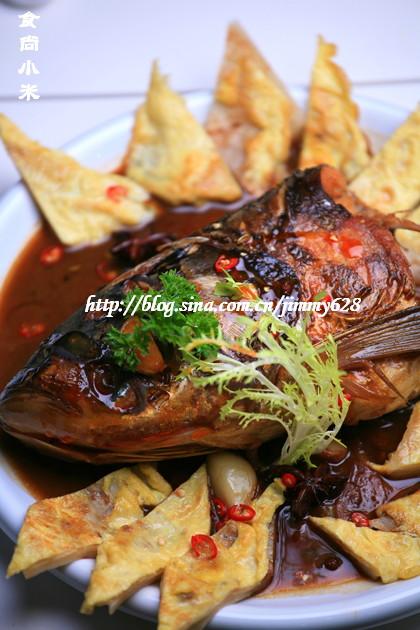 胖头鱼鱼头泡饼的做法