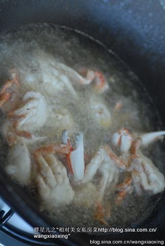 黑椒螃蟹的做法