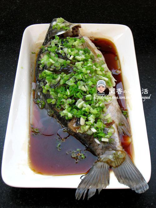 豉油清蒸鲫鱼的做法