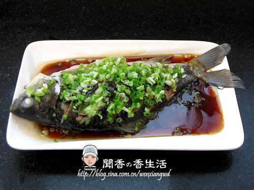 豉油清蒸鲫鱼的做法