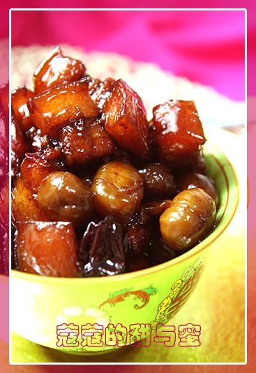 栗子红烧肉的做法