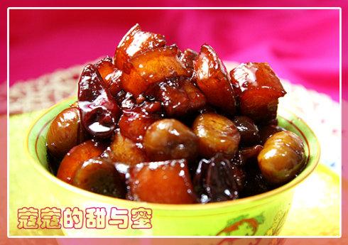 栗子红烧肉的做法