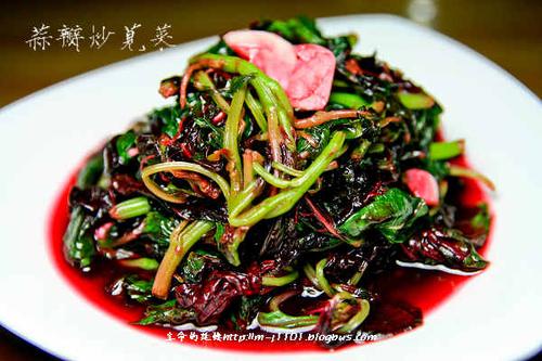 蒜瓣炒苋菜的做法