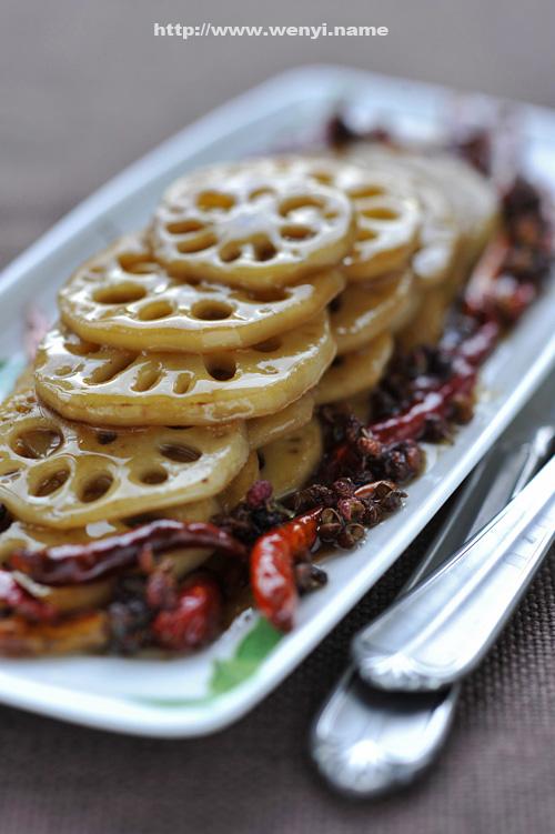 酸甜麻辣藕片的做法