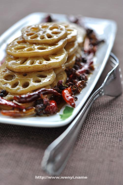 酸甜麻辣藕片的做法